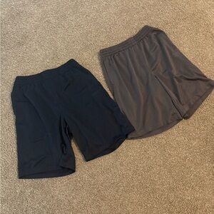 2/$9 Everlast Small Shorts Bundle - Navy and Gray
